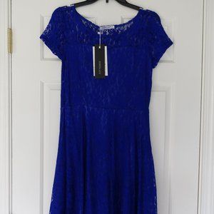 3/$25 NWT Blue Lace Dress